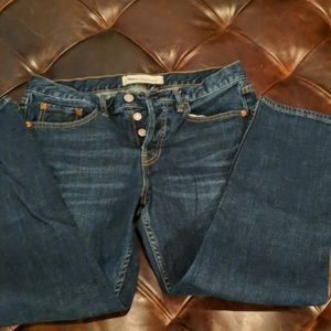 Gap vintage straight buttonfly jeans in size 28